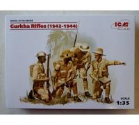 ICM Figure Model Kit Gurkha Rifles (1944) – 1:35 Scale – 4 Figures