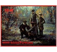ICM ICM35631 1:35-WWII Soviet Partisans 4 Figs