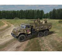 ICM Model Kit ZiL-131 with DShKMd Crew - Armed Forces of Ukraine - 1:35 (35017)
