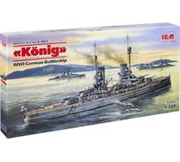 ICM 1:350 - K nig, WWI German Battleship
