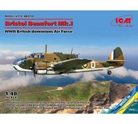 ICM48312 - ICM 1:48 - Bristol Beaufort Mk.IA British Dominions AF
