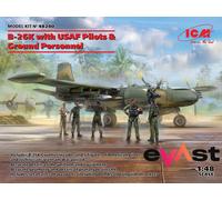 ICM 1:48 B-26K with USAF Pilots and Ground Personnel, Model kit, ICM48280