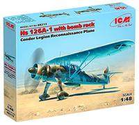 ICM 1:48 - Hs 126A-1 Condor Legion Recon. Plane