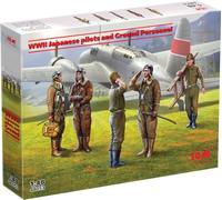 ICM Model Kit 1:48 Japanese Pilots & Ground Personnel WWII 100% New Molds