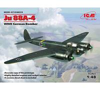 ICM ICM48233 1:48-Ju 88A-4, WWII German Bomber