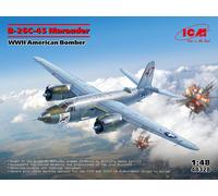 ICM 48328 B-26C-45 Marauder WWII American Bomber 1:48 Model Kit