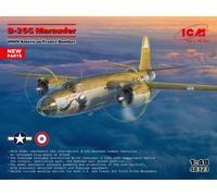 ICM - Model Airplane B-26g Marauder Wwii American/French Bomber |icm|48323| 1:48 Model Tank Promo