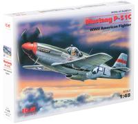 ICM 1:48 - Mustang P-51C WWII American Fighter