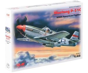 ICM 1:48 - Mustang P-51C WWII American Fighter