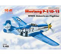 ICM 1:48 - Mustang P-51D-15 WWII American Fighter