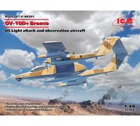 ICM 1/48 North-American/Rockwell OV-10D+ Bronco, US Attack Aircraft # 48301
