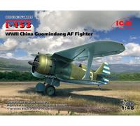 ICM 1/48 Polikarpov I-153 WWII China Guomindang Air Force Fighter # 48099