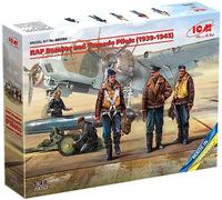 Icm 48090 - 1:48 Raf Bomber and Torpedo Pilots (1939-1945) (100% New Molds)