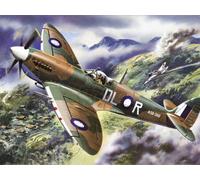 Icm 1-48 Scale Spitfire Mk.viii, Wwii British Fighter Plane Model Kit