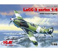 ICM 1:48 - LaGG-3 series 1-4, WWII Soviet Fighter