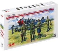 ICM 1:48 - Soviet Pilots & Ground Personnel (1943-1945)