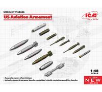 Icm 48406 - 1:48 US Aviation Armament (100% New Molds) - New