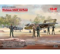 ICM 1/48 Vietnam USAF Airfield Diorama Set # DS4803