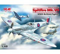 ICM 1/48 WW2 RAF Spitfire Mk.VII, WWII British Fighter