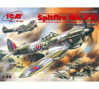 ICM 1/48 WW2 RAF Spitfire Mk.XVI, WWII British Fighter