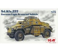 ICM 1/72 (20mm) Sd Kfz 222 Light Armoured Car