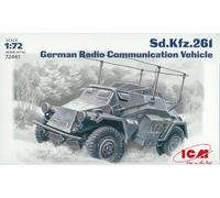 ICM 1/72 (20mm) Sd Kfz 261 Radio Communication Vehicle