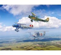 ICM 1/72 Biplanes of the 1930s and 1940s (Heinkel Hе-51A-1, Kawasaki Ki-10-II...