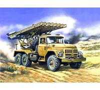 ICM 1:72 BM-13-16 MLRS on ZiL-131 Base Plastic Model Kit