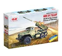 ICM 1:72 BM 21 'Grad' MLRS the Armed Forces of Ukraine, Model kit, ICM72707