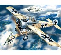ICM 1:72 - Fokker E.IV, WWI German Fighter