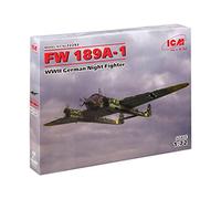ICM 1:72 - FW 189A-1, WWII German Night Fighter