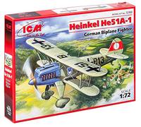 ICM 1:72 - Heinkel He 51A-1, German Biplane Fighter