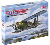 ICM72074 - ICM 1:72 - I-153 "Chaika" WWII Soviet Biplane Fighter