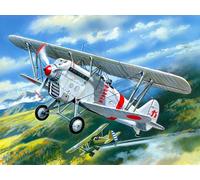 ICM 1:72 Ki-10-II Japan Army Biplane Fighter Plastic Model Kit