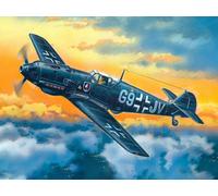 ICM 1:72 Messerschmitt Bf 109E-4 WWII German Night Fighter Plane Plastic Mode...