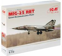 ICM Plastic Model Kit MiG-25 RBT Soviet Reconnaissance Plane 1:72 (ICM72172)