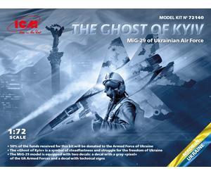ICM 1/72 Mikoyan MiG-29 'Fulcrum' of Ukrainian Air Force # 72140