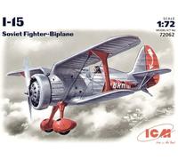 ICM 1/72 Polikarpov I-15 the personal aircraft # 72062 - Plastic Model Kit