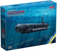 Icm S.019 - 1:72 U-Boat Type Molch, WWII German Midget Submarine(100% New Molds)