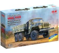 ICM 1:72 URAL4320 Truck Armed Forces of Ukraine, Model kit, ICM72708
