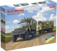 ICM72817 - ICM 1:72 - 'ZiL-131, Truck with Trailer (Ukraine)