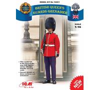 ICM 16001 British Queen's Guards Grenadier 1:16 Figure Model Kit