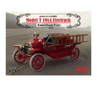 ICM 24004 - Model Kit Model T 1914 FIRE TRUCK American Car