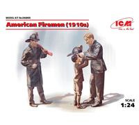 ICM 24005 American Firemen (1910s) 1:24 Figure Model Kit
