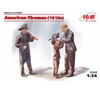 ICM 24005 American Firemen (1910s) 1:24 Figure Model Kit