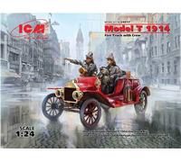 ICM24017 - ICM 1:24 - Model T 1914 Fire Truck with Crew