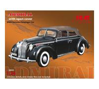 ICM 24022 1:24th scale Opel Admiral Kabriolett WW2 German Passenger Car