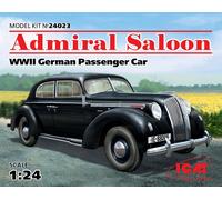 ICM 24023 Admiral Saloon WWII German Passenger Car 1:24 Car Model Kit