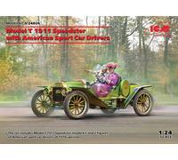 ICM 24026 1:24 Model T 1913 Speedster with American Sport Car Drivers