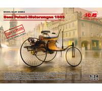 ICM 24042 Benz Patent-Motorwagen 1886 1:24 Car Plastic Model Kit